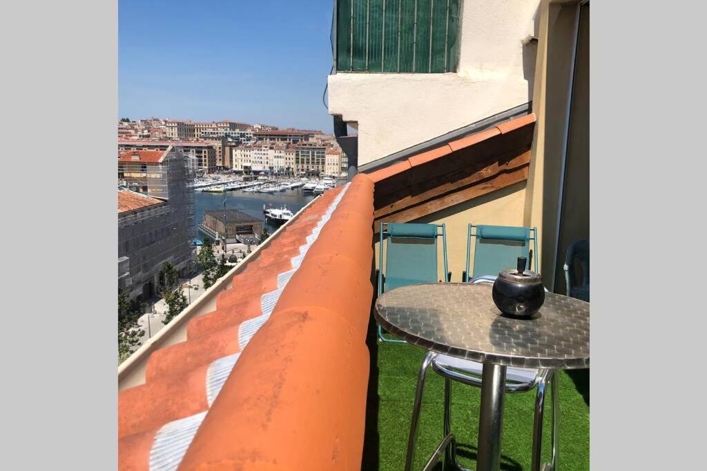 شقة Loft Moderne Vue Vieux Port Terrasse Rooftop مارسيليا المظهر الخارجي الصورة