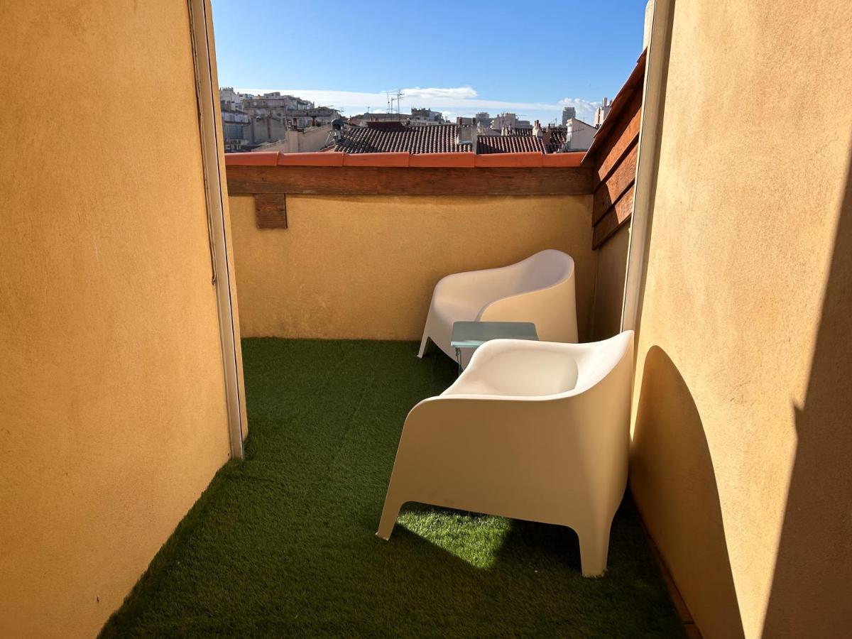 شقة Loft Moderne Vue Vieux Port Terrasse Rooftop مارسيليا المظهر الخارجي الصورة